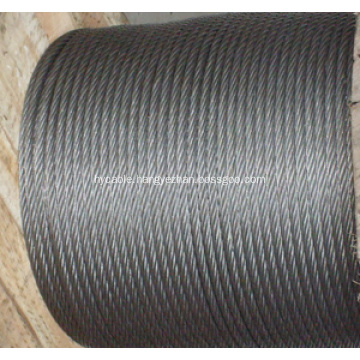 Galvanized steel wire for armouring cable
